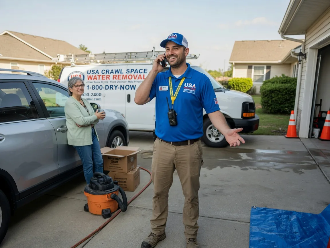 Crawl Space Water Removal Bryan, OH FAQs